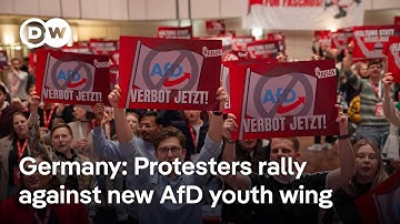 Thousands protest in Germany against AfD youth wing