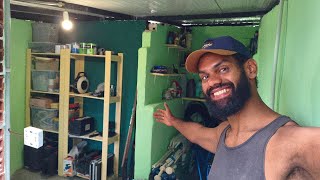 Começamos a mobiliar a nossa casa de ferramentas em Portugal!