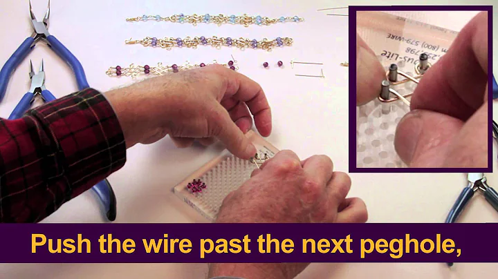 WigJig Video 12 Making a Celtic Knot Crystal Brace...