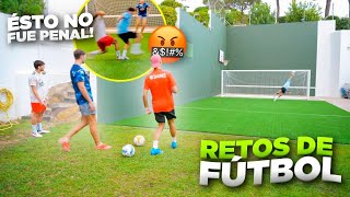 ⚽️ JUGAMOS en la TORMENTA!! RETOS de FÚTBOL