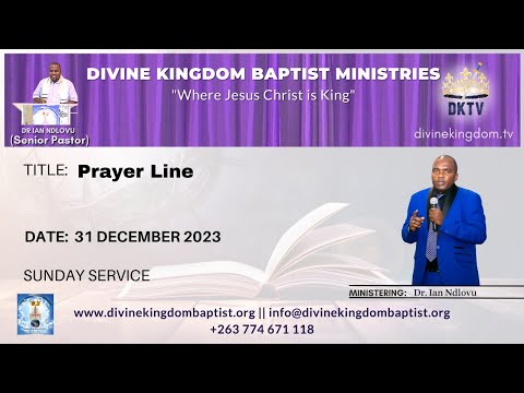 Prayerline | Dr. Ian Ndlovu | 31 December 2023