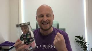 What does Mr Purple do?