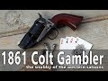 Firing a colt 1861 navy gambler snubby revolver