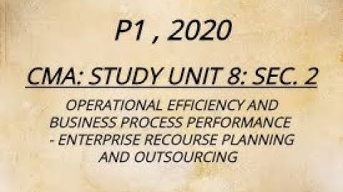 CMA: Unit 8: Sec. 2 2020