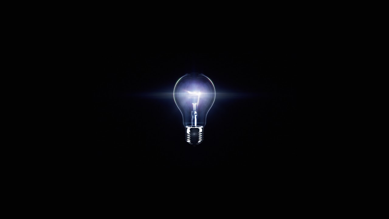 Light bulb background - YouTube