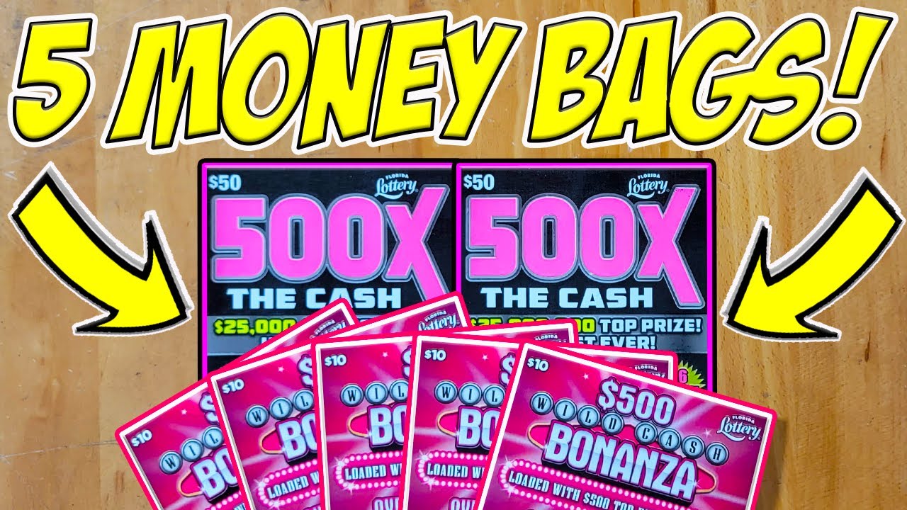 5 MONEY BAGS ON ONE TICKET! 500X The Cash & 500 Wild Cash Bonanza