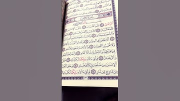 ماتيسر من سورة الرحمن