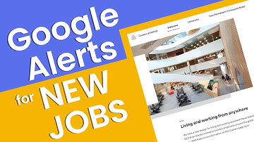 How to Set Up Google Alerts for New Jobs 🔔 | Get Notified ASAP