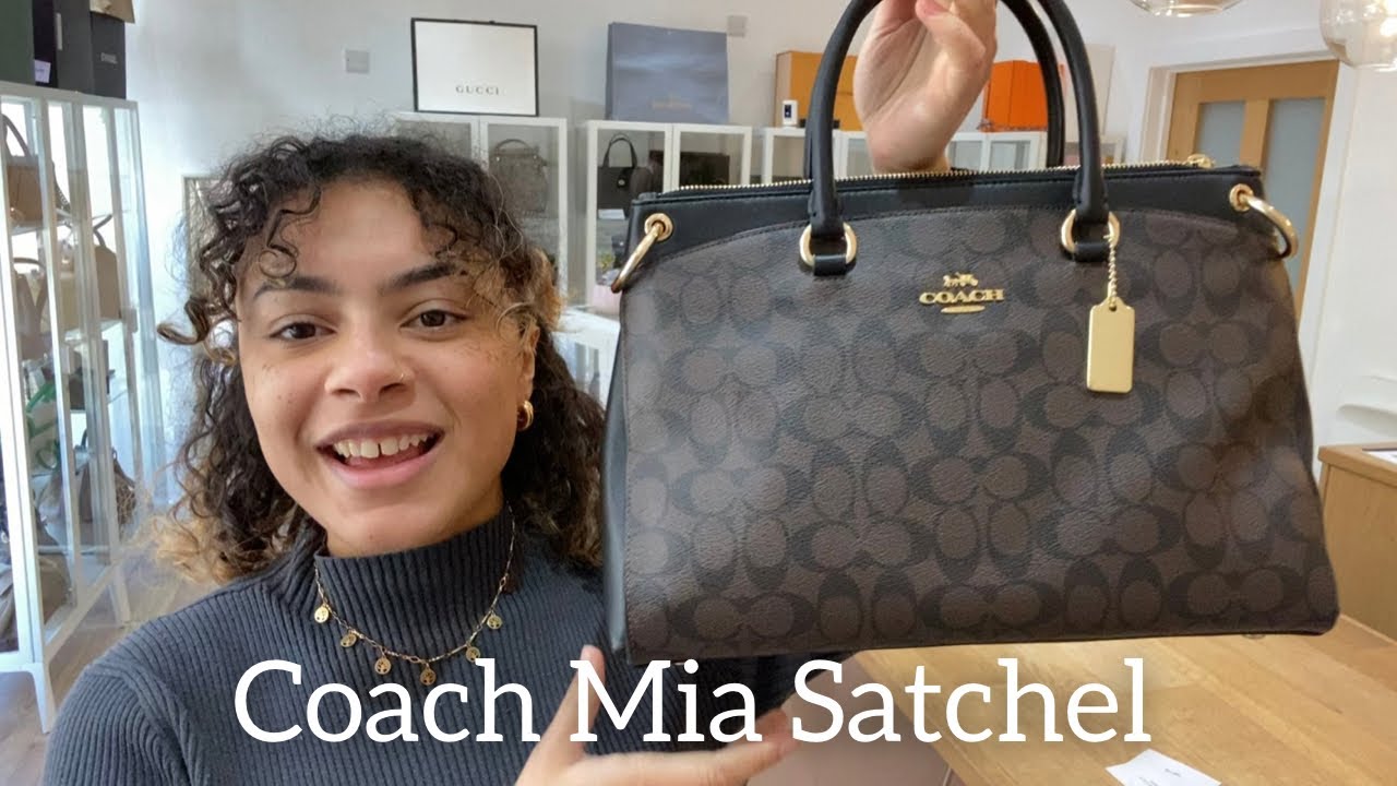 Coach Mia Satchel Bag Review 