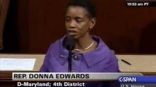 Congresswoman Donna Edwards Sworn In