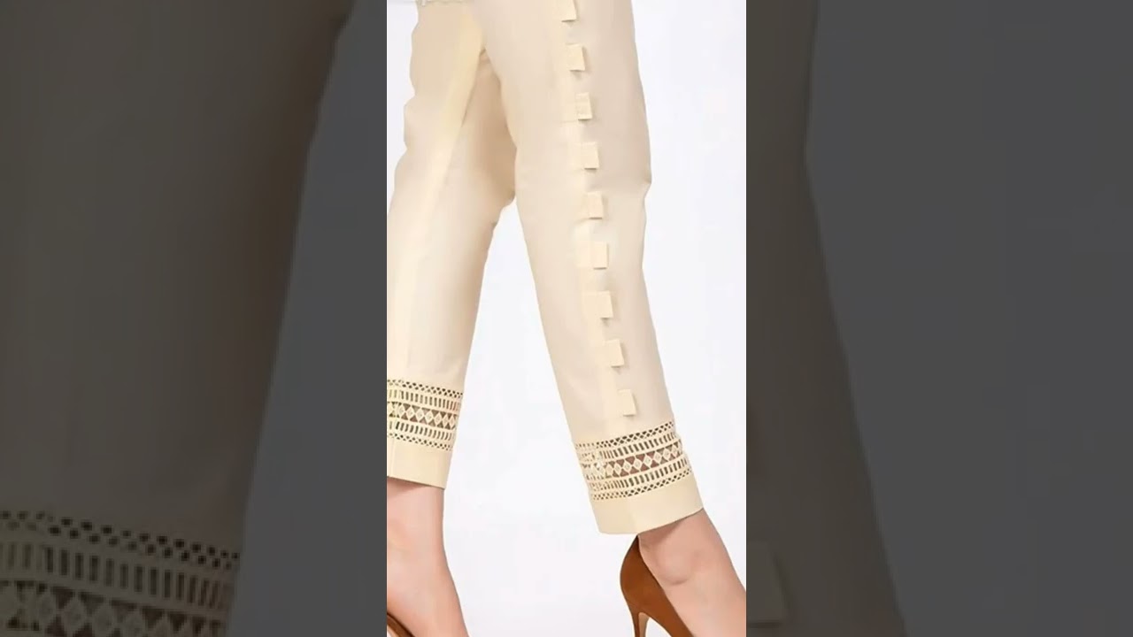 trouser design 2022||trouser design 2022 with lace||