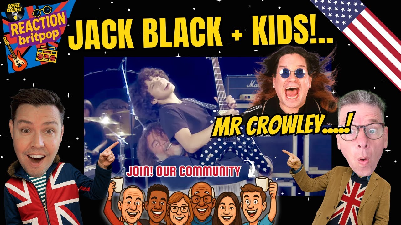 BRITS REACT to Jack Black feat. Roman Morello, Revel Ian, Yoyoka Soma & Hugo Weiss - “Mr Crowley”