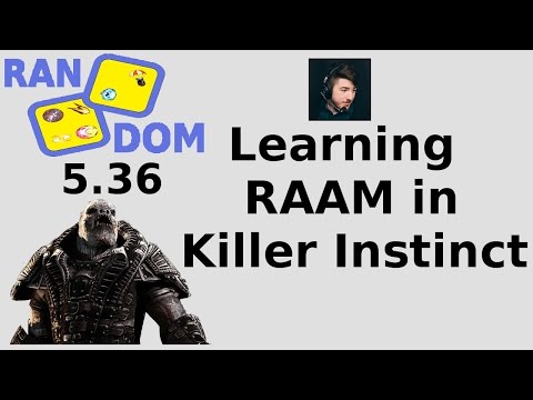 Learning General Raam! Killer Instinct Season 3 w/Sajam