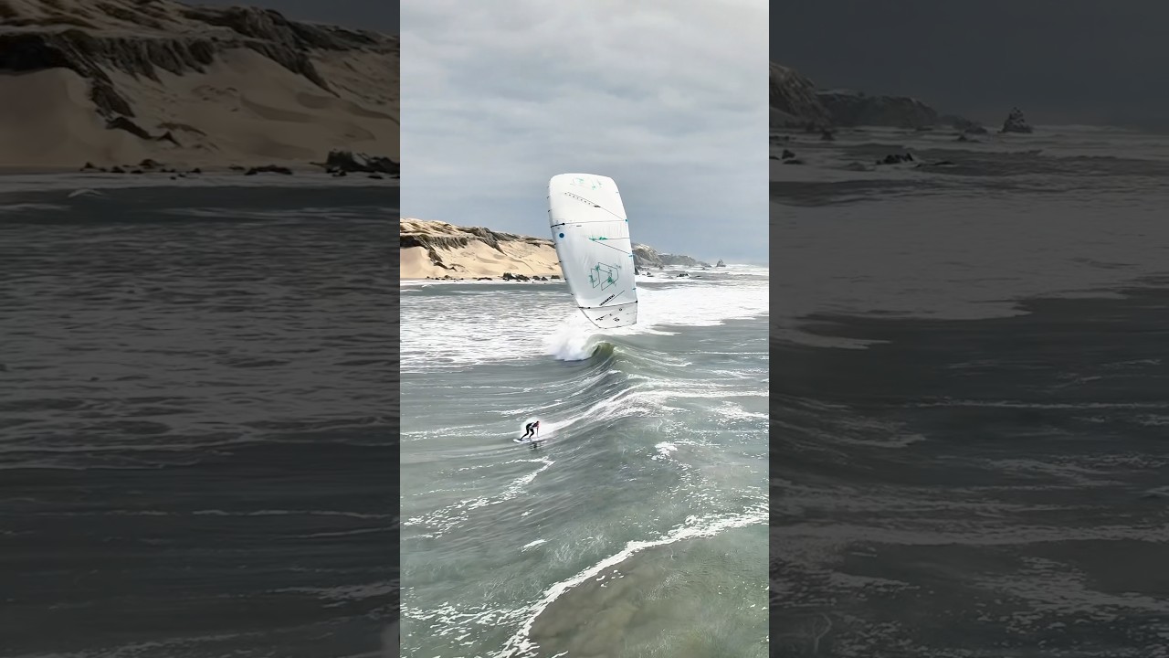 Having an epic time in Peru, the fastest wave I’ve ever kited