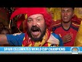 Spain Gets Hero’s Welcome After Beating Argentina in World Cup