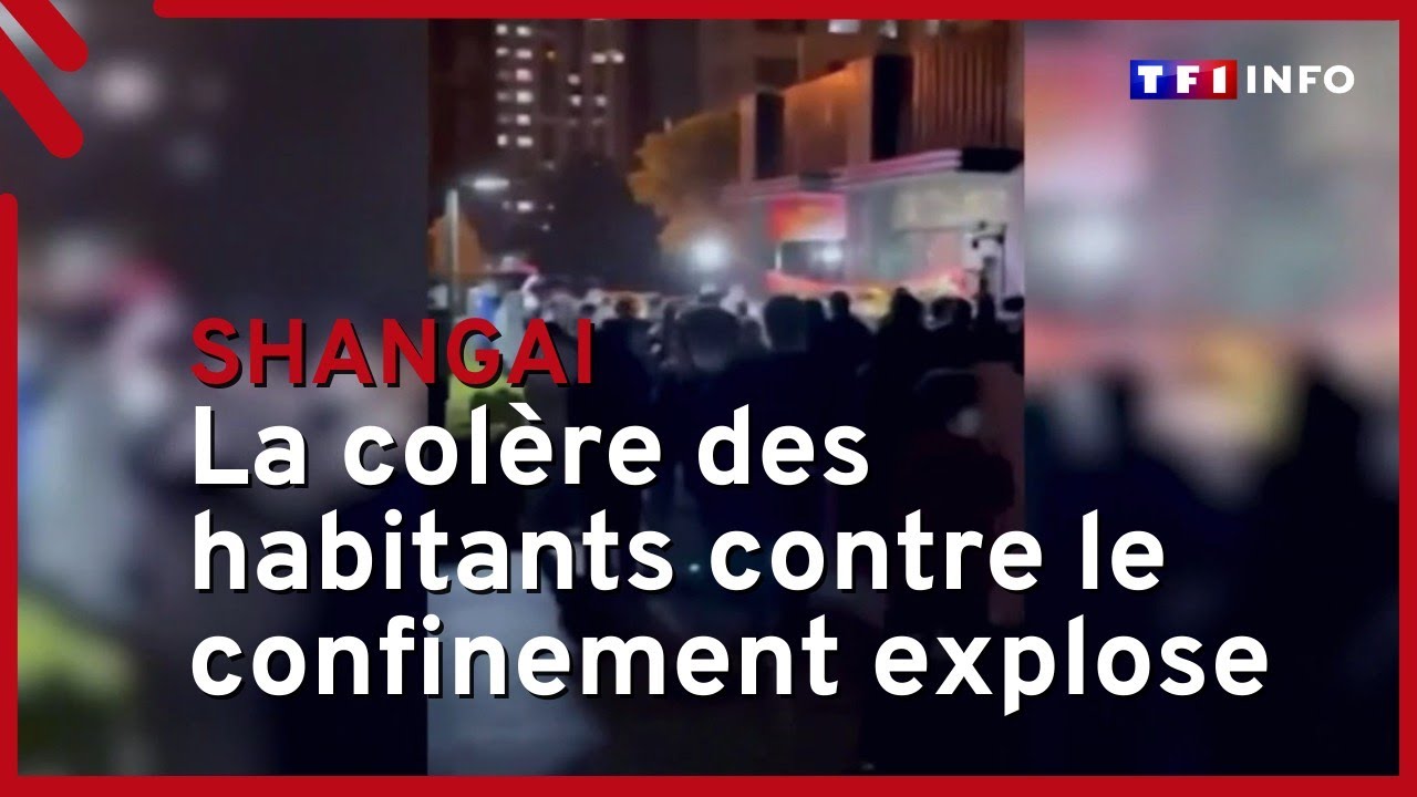 Confinement à Shanghai : les habitants contestent