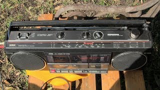 Aiwa CS-360 Cat play radio Cell-phone line-in cassette FFwd Logic controlled screenshot 5