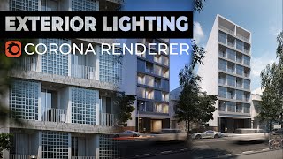 A Complete Guide On How To Do Exterior Lighting With Corona Renderer For 3ds Max 2020 | Lightmixer screenshot 3