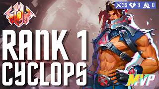 SPAMQTILTSPAM1 | Rank 1 Cyclops Gameplay | Season 8.5 | Marvel Rivals