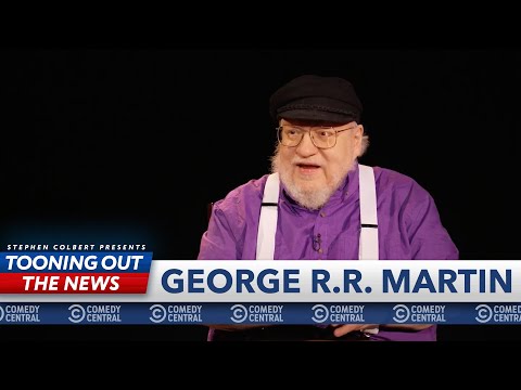 George r. R. Martin sits down with tooning out the news | exclusive interview