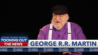 George R.R. Martin Sits Down with Tooning Out The News | Exclusive Interview