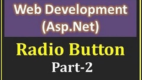 #10. Radio Button Control Part 2 in Asp.Net | #LitsbrosTutorial #aspnet #programing_tutorial