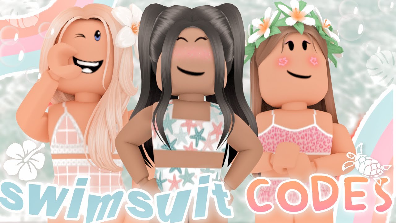 Two-piece swimsuit [not mine]  Roblox, Roblox roblox, Bloxburg decal codes