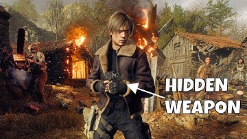 How To Acquire the TMP Machine Gun | Resident Evil 4 Remake: Chainsaw Demo (PC)