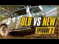 Old Jimny VS new Jimny - Ep 2 - Down Large Rutted Obstacle
