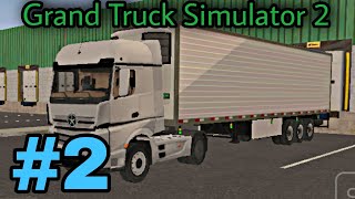 Спуск По Длинному Серпантину. Grand Truck Simulator 2