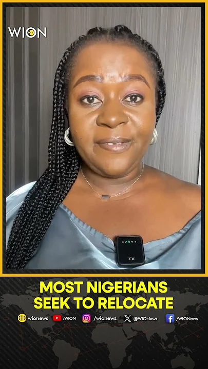 Survey: Majority of Nigerians Will Relocate Abroad If Given the Chance | WION Shorts