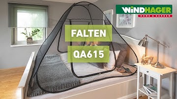 03274 Pop Up Moskitonetz Abbau