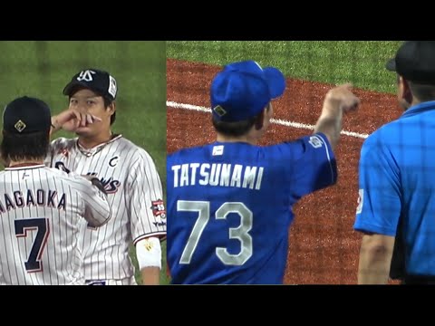 山田哲人、自らのバースデーを祝う頭脳的併殺に立浪監督抗議
