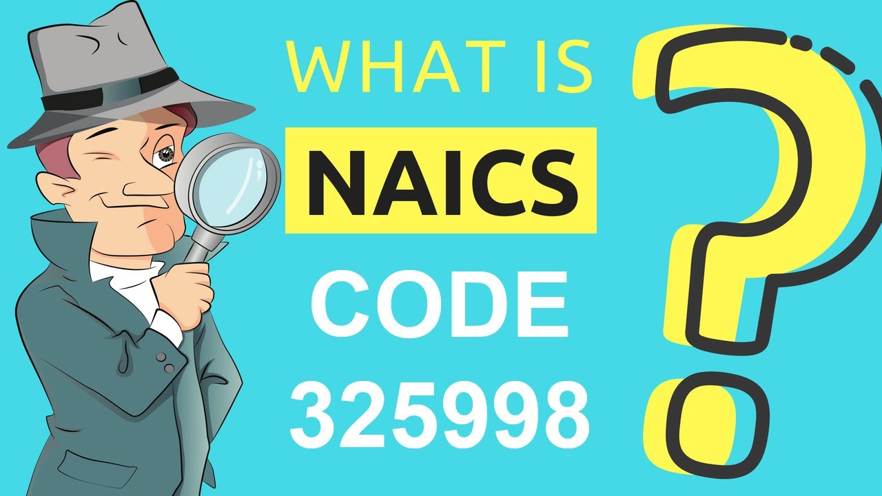 What is NAICS Code 325998? Class Codes YouTube