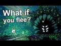 What if you flee from The Hunter? | Hollow Knight Meme #Shorts