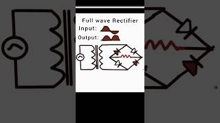 Full Wave rectifier #electronicsengineering #electricalengineering #circuit #shorts