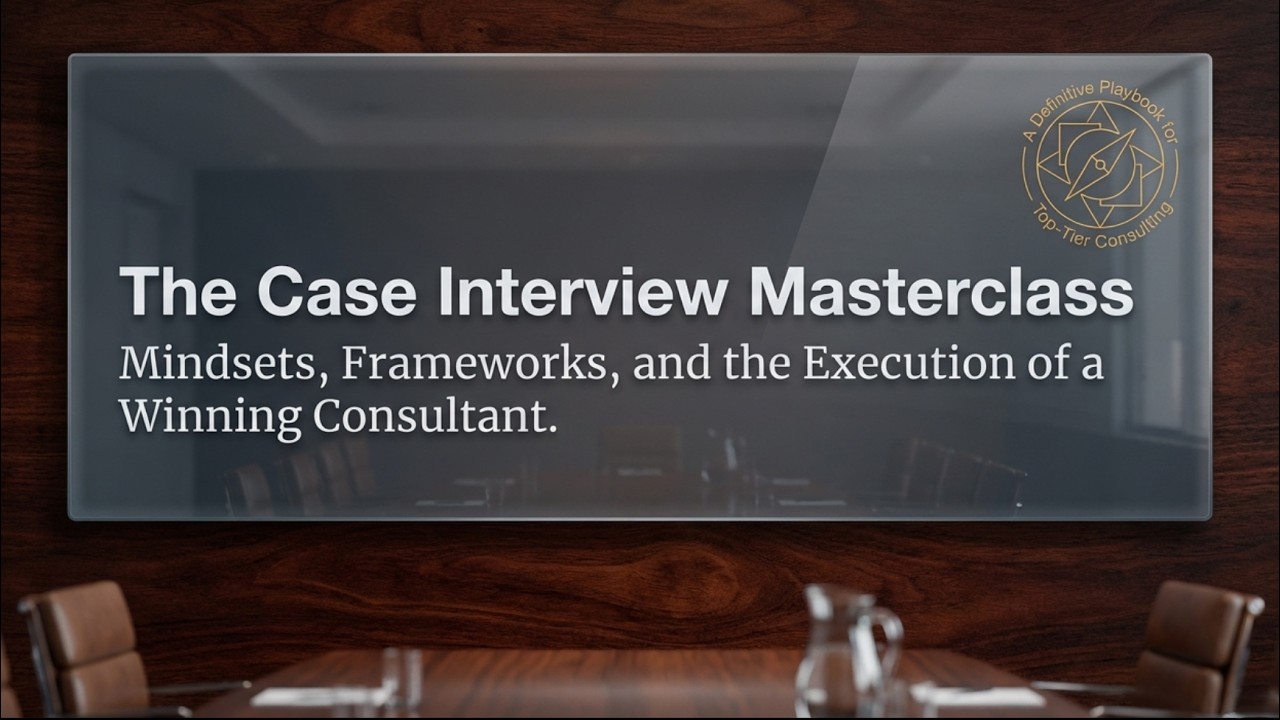 The Mental Architecture Behind Elite Consulting Decisions
