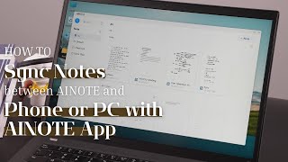 [How to] Sync Notes between AINOTE and Phone or PC with AINOTE App screenshot 4
