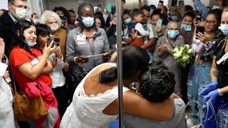 Terminally ill cancer patient at UofL Hospital fulfills dying wish: To marry his longtime girlfriend