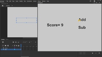 Adobe Animate Scoring