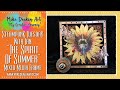 Steampunk Tuesday with Ian - "Spirit of Summer" - Mixed Media Frame