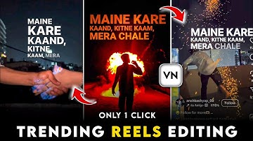 Maine Kare Kand Trending Reels Editing | Hola amigo song video editing | instagram trending editing
