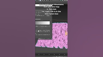 Make Unlimited Mountains with just one map in 3ds max 2024 | modeling tips and tricks @zna_studio