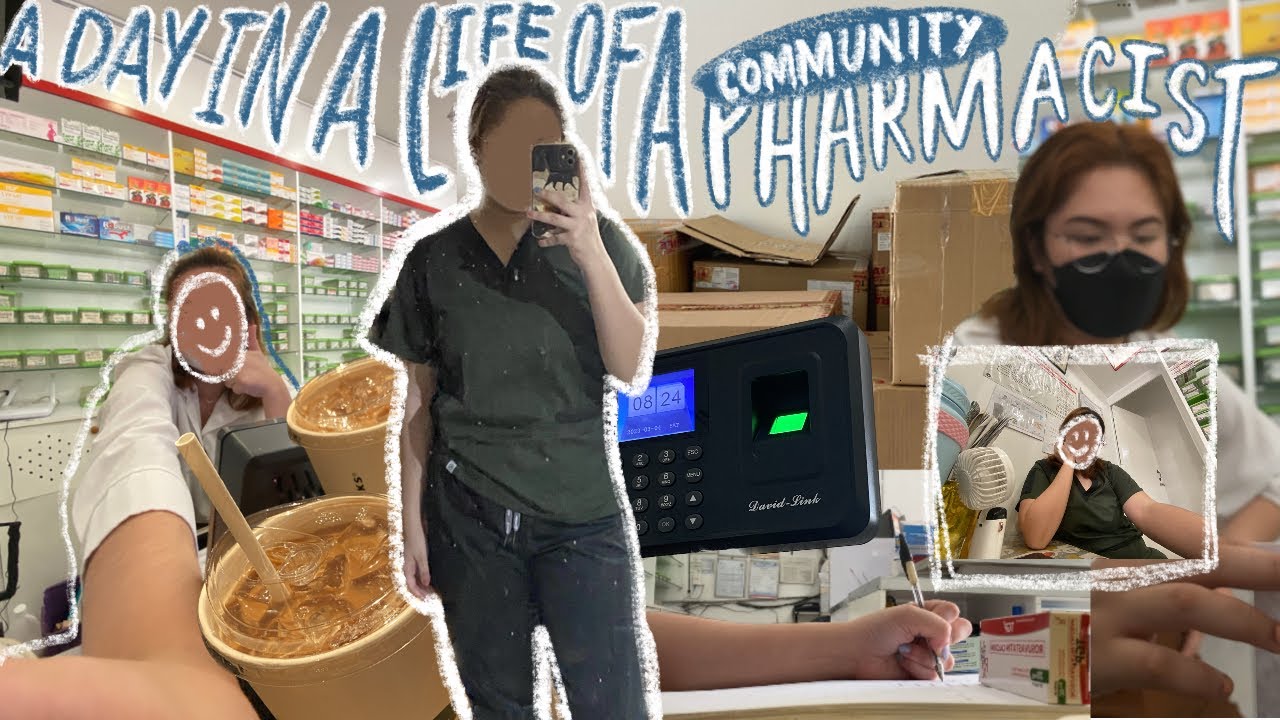 a day in a life of a community pharmacist in the philippines! - YouTube