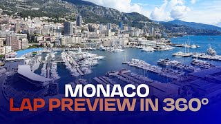 360° lap on the streets of Monaco 🇲🇨 | Monaco E-Prix