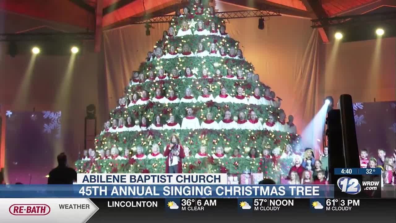 45th annual Singing Christmas Tree Abilene Baptist Church YouTube