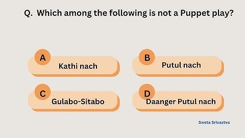 UGC NET | Daily One Question | Performing arts Dance Drama Theater #netugc