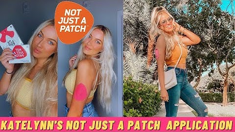 How to Easily Apply Dexcom Patches | Step by Step | Katelynn