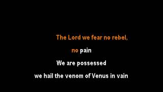 Powerwolf - Venom Of Venus Most Powerful Version - Clay Wood Karaoke