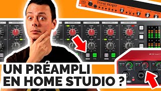 PRÉAMPLIS en Home Studio : TOUT ce que Vous Devez SAVOIR !